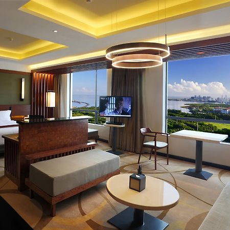 Baohua Harbour View Hotel Haikou  Exteriör bild