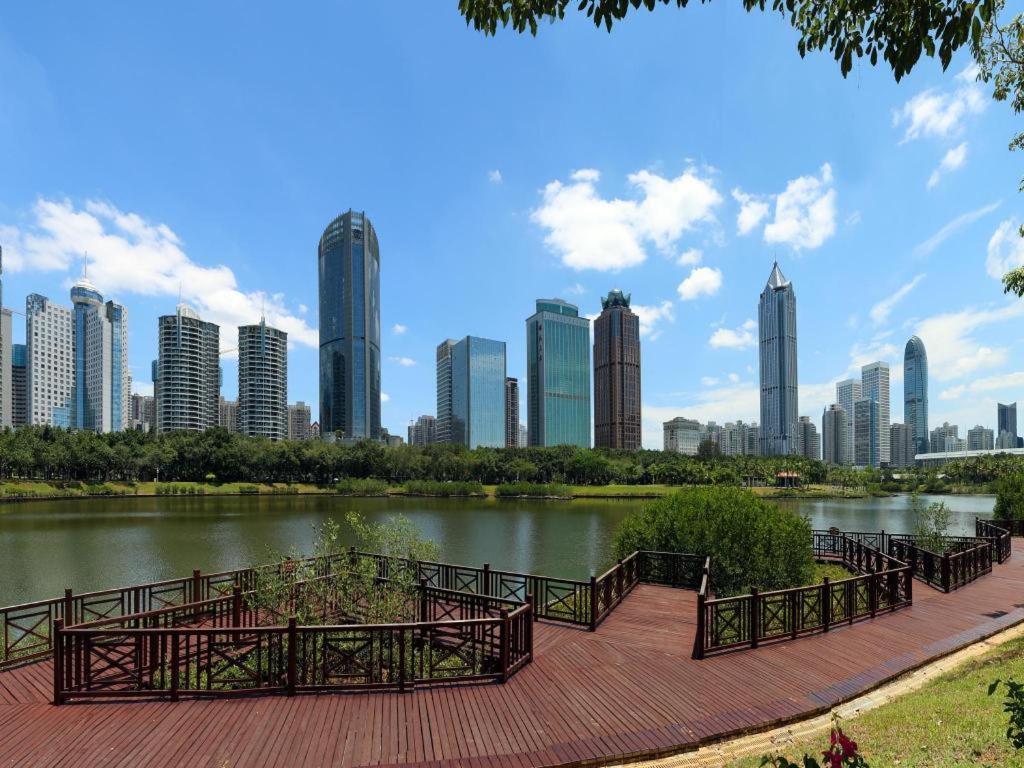 Baohua Harbour View Hotel Haikou  Exteriör bild