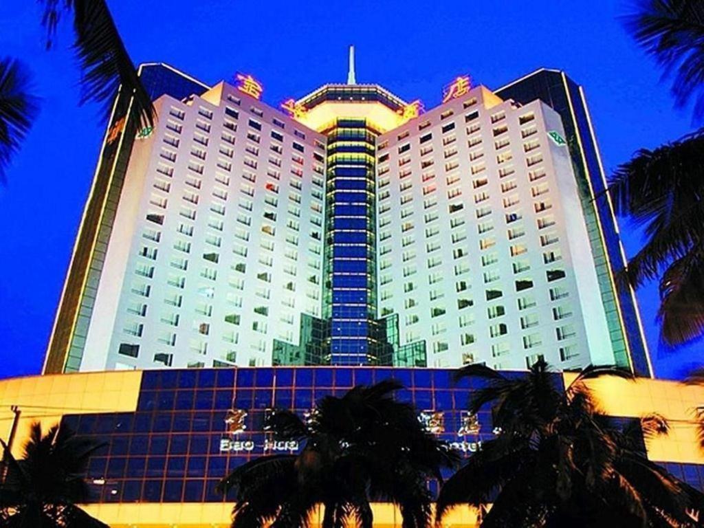 Baohua Harbour View Hotel Haikou  Exteriör bild