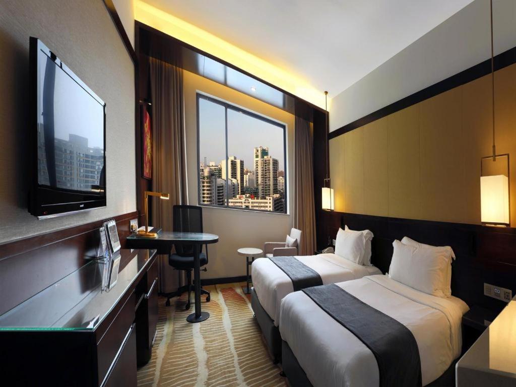 Baohua Harbour View Hotel Haikou  Exteriör bild