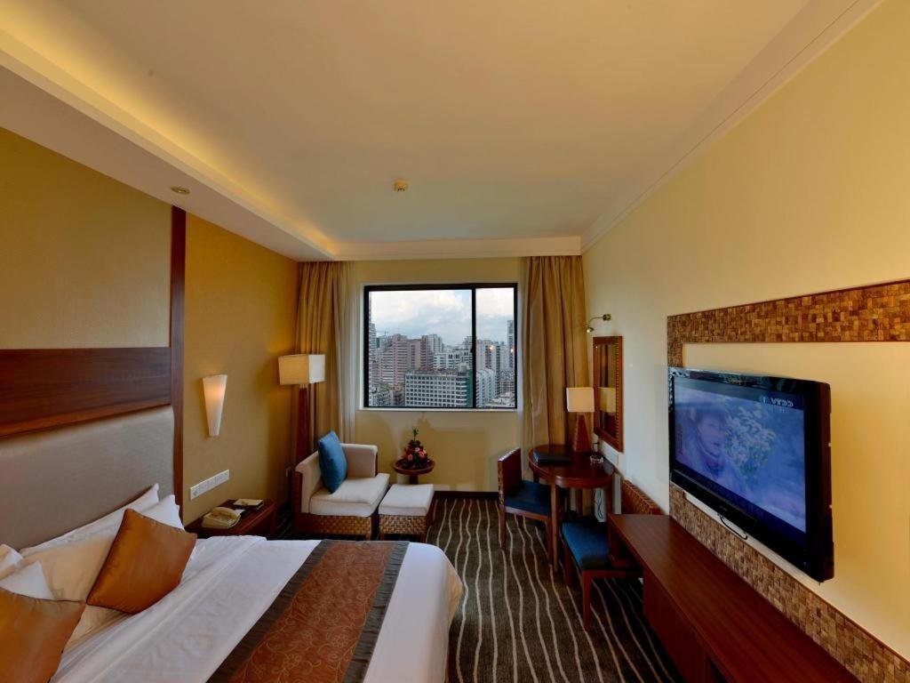 Baohua Harbour View Hotel Haikou  Exteriör bild