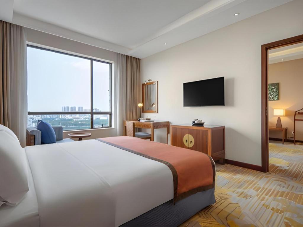 Baohua Harbour View Hotel Haikou  Exteriör bild