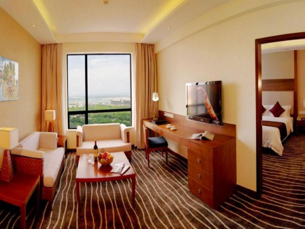Baohua Harbour View Hotel Haikou  Exteriör bild