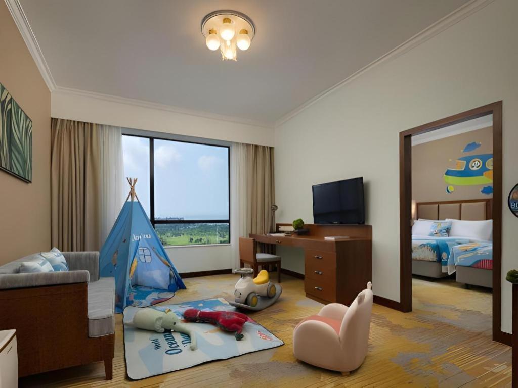 Baohua Harbour View Hotel Haikou  Exteriör bild